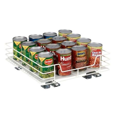 HOUSEHOLD ESSENTIALS Household Essentials 1516-1 15 in. 15 in. Single Basket Sliding Organizer 1516-1